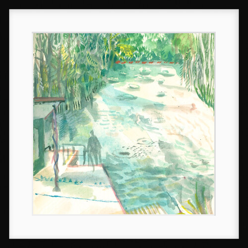 Ladies Pond, Hampstead Heath,2015 by Mary Kuper