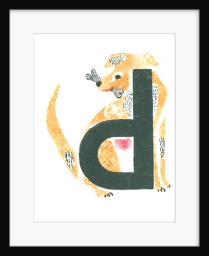 d is for dog, 2015 by Mary Kuper