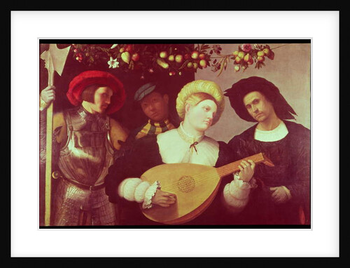 The Lute Player by Andrea Previtali