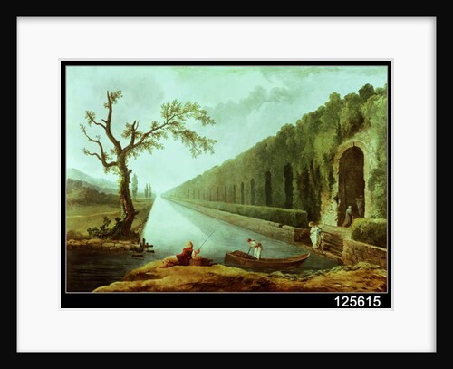 The Canal by Hubert Robert