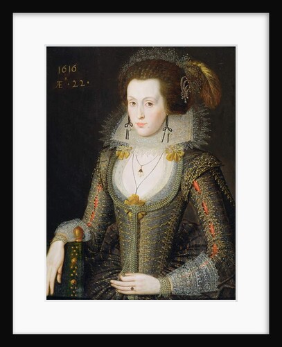 Elizabeth Poulett, 1616 by Robert Peake