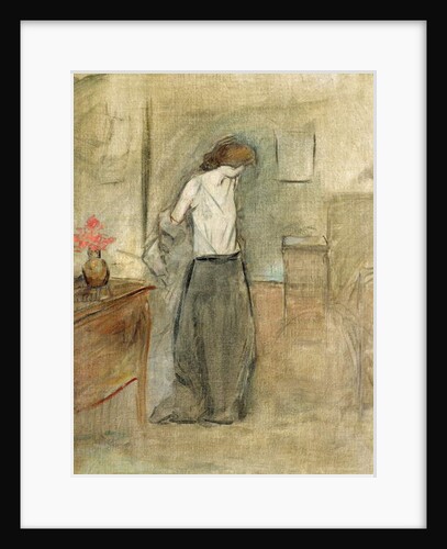 A Woman Undressing by Jean Louis Forain