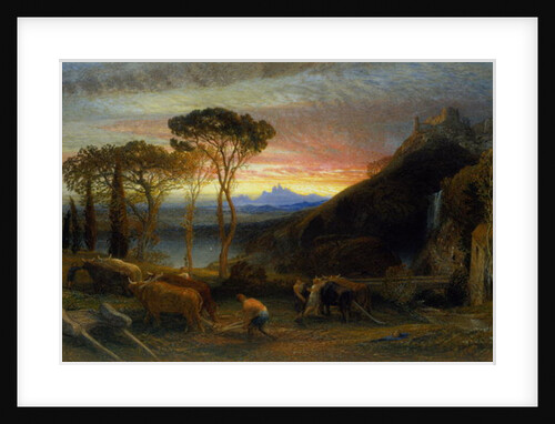 Illustration to Milton's Lycidas by Samuel Palmer