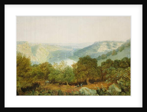 The Avon Gorge with Clifton and the Hotwells, Bristol by Francis Danby