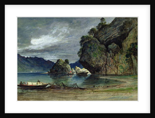 The Approach of a Storm on Liensfjord by Francis Danby