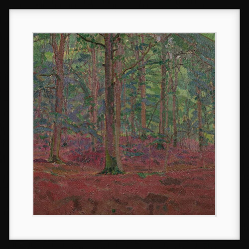A Beech Wood by Harold Gilman