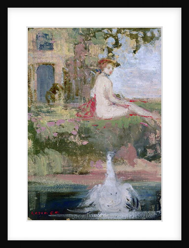 Leda and the Swan by Charles Edward Conder