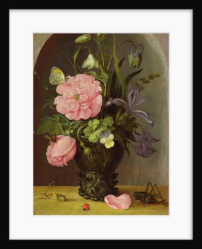 A Vase of Flowers, 1611 by Roelandt Jacobsz. Savery