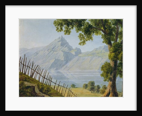 View of Lake Bourget by Louise Cochelet