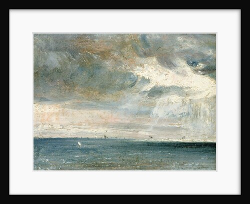 Study of Sea and Sky : A Storm off the South Coast by Anonymous