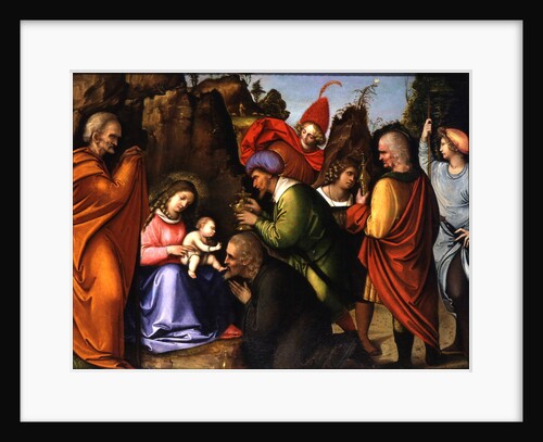 The Adoration of the Magi by Giovanni Agostino da Lodi