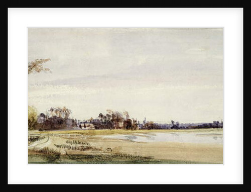 Les Salinieres by Trouville, 1826 by Richard Parkes Bonington