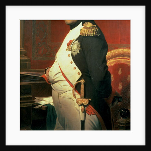 Napoleon in his Study by Hippolyte Delaroche