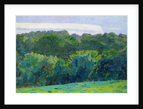 Landscape, Somerset, 1917 by Harold Gilman