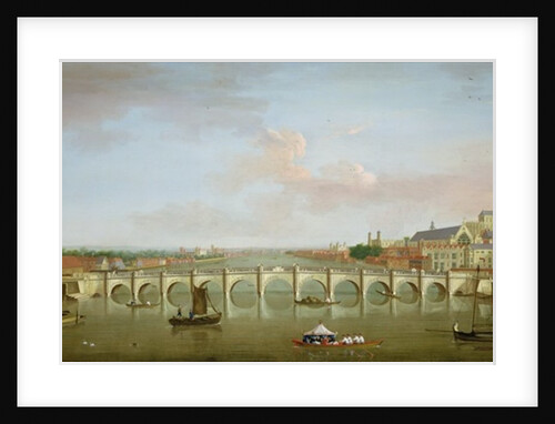 Westminster Bridge by Antonio Joli