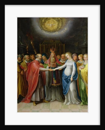 Betrothal of the Virgin by Ambrosius II Francken or Franck