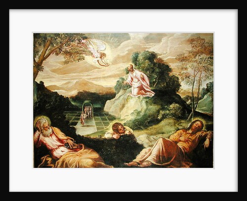 The Agony in the Garden by Jacopo Robusti Tintoretto