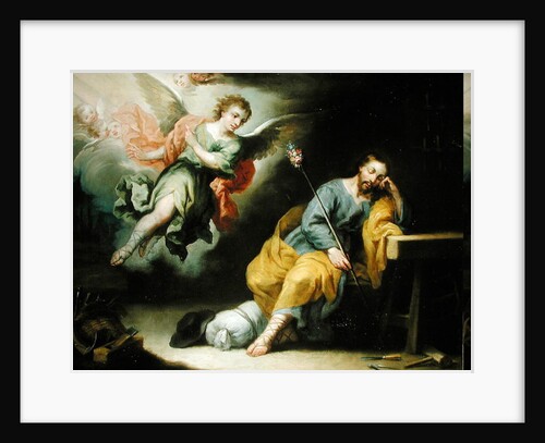 The Dream of St.Joseph by Domingo Martinez