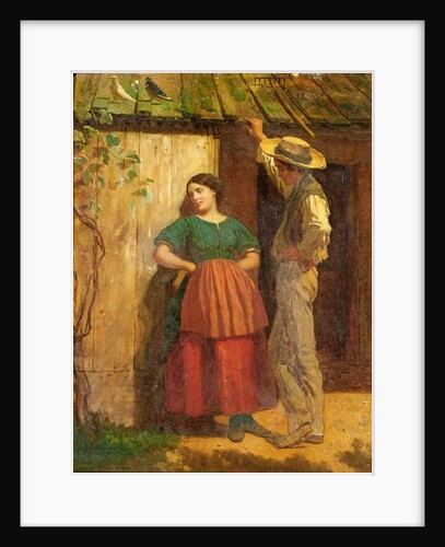 Rustic Courtship by Eastman Johnson