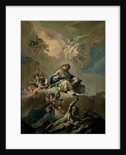 St. Ambrose in Glory by Gasparo Diziani