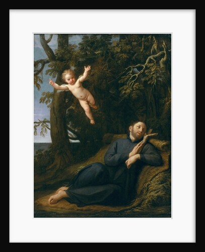 St. Francis in the Desert by Marco Antonio Franceschini