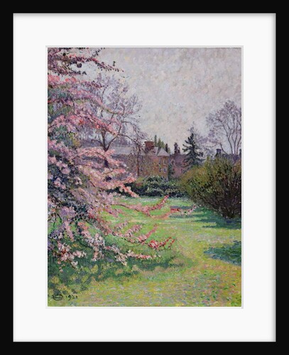 Japanese Crab Apple Blossom, Kew, 1921 by Lucien Pissarro