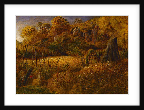 Scene at Underriver, Kent or The Hop Garden by Samuel Palmer