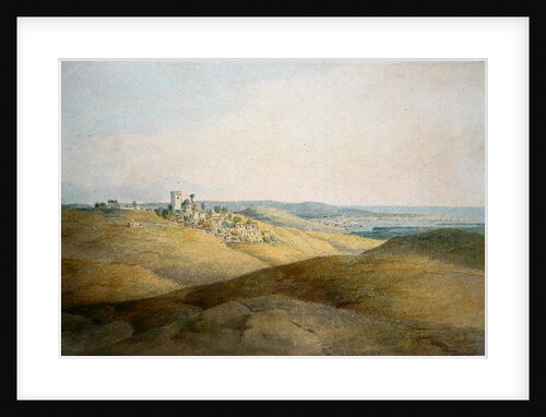 Pough Hill, near Bude, Cornwall by Francis Towne