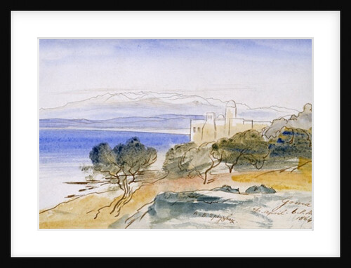 Gonia, 1864 by Edward Lear