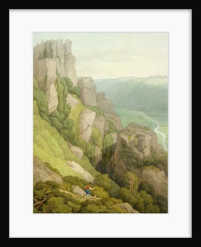 Morwell Rocks by John White Abbott