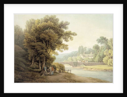 Dunsford Bridge by John White Abbott