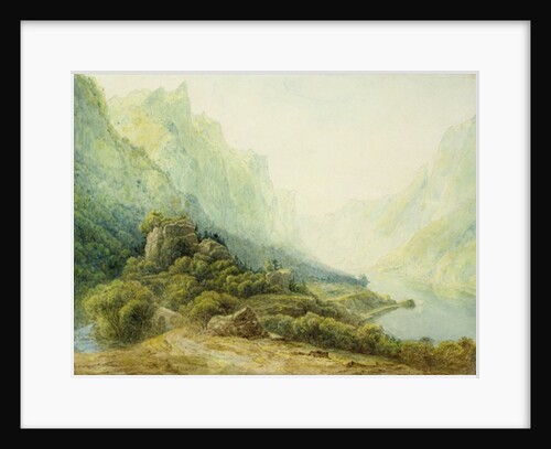 A Norwegian Fjord by Francis Danby