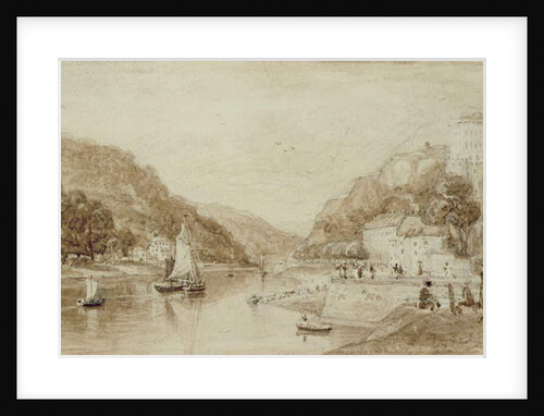 Hotwells near Bristol by William Henry Bartlett