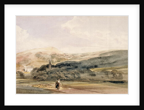 A Landscape with Figures at Malvern by Peter de Wint