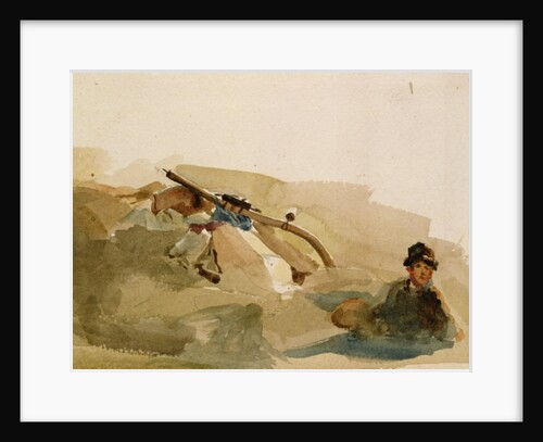 Harvester Resting in the Fields by Peter de Wint