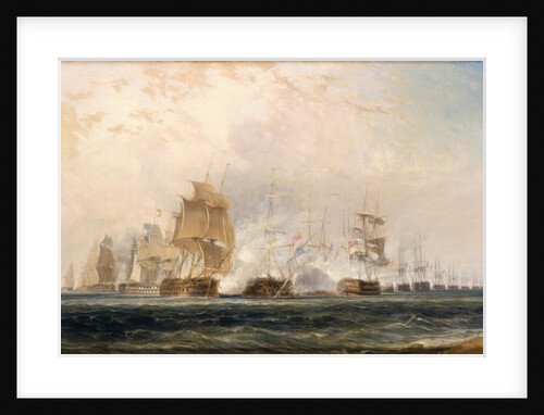 The Battle of the Nile by William Daniell