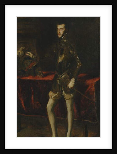 Copy after Titian's Portrait of Philip II by John Singer Sargent