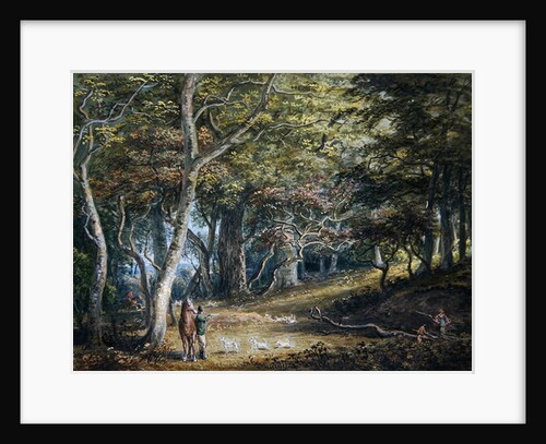 A Scene in Windsor Forest by Paul Sandby