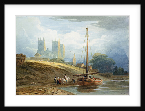 York Minster from near the Ship Builders by John Varley