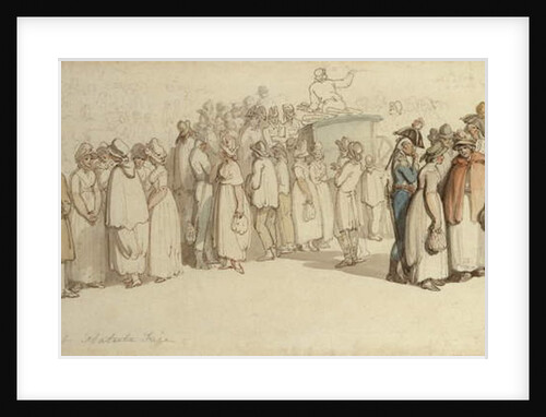 Newport Statute Fair by Thomas Rowlandson