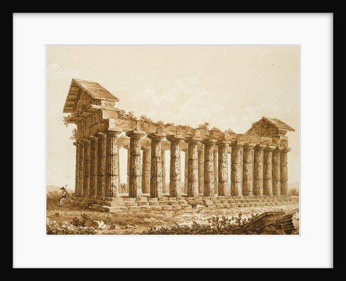 The Temple of Concord at Agrigentum by Franz Kaisermaan