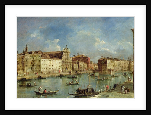 The Grand Canal by Francesco Guardi