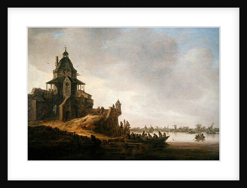 Dordrecht with Rondeel Engelenburg by Jan Josephsz van Goyen