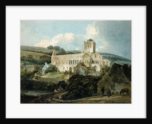 Jedburgh Abbey from the South-East by Thomas Girtin