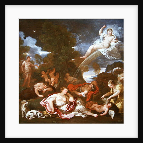 The Disarming of Cupid by Luca Giordano