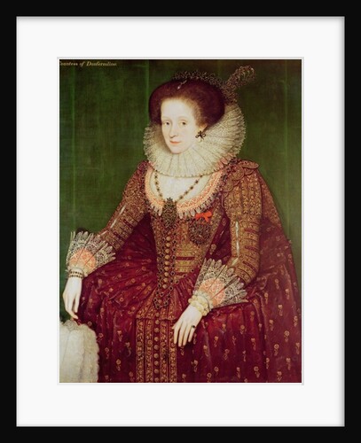 Margaret Hay, Countess of Dunfermline by Marcus Gheeraerts