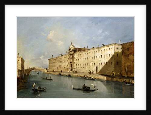 Rio dei Mendicanti by Francesco Guardi