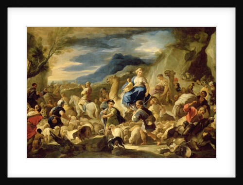 Jacob's Journey to Canaan by Luca Giordano