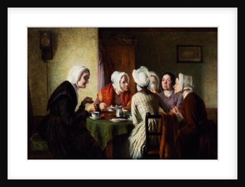 Village Gossips by Thomas Webster