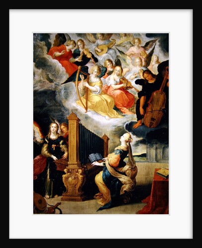 St. Cecilia, 1647 by C. de and Francken F. Bailleur